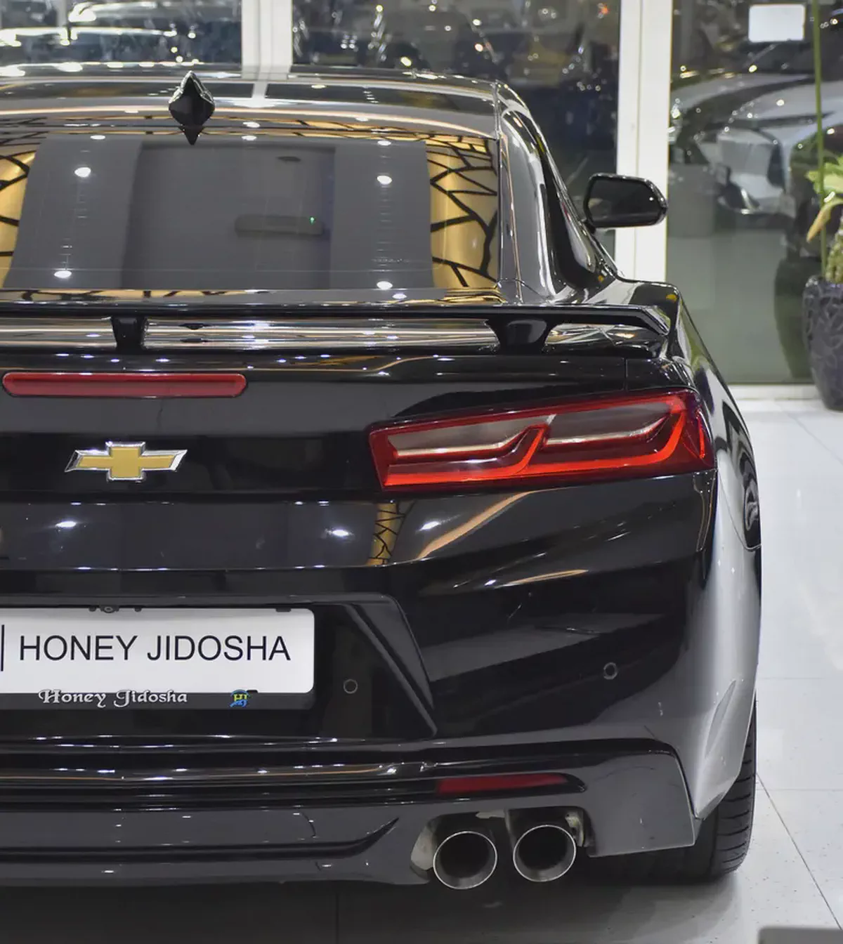 ORIGINAL PAINT ( صبغ وكاله ) Chevrolet Camaro SS ( 2017 Model ) in Black Color GCC Specs-8-8