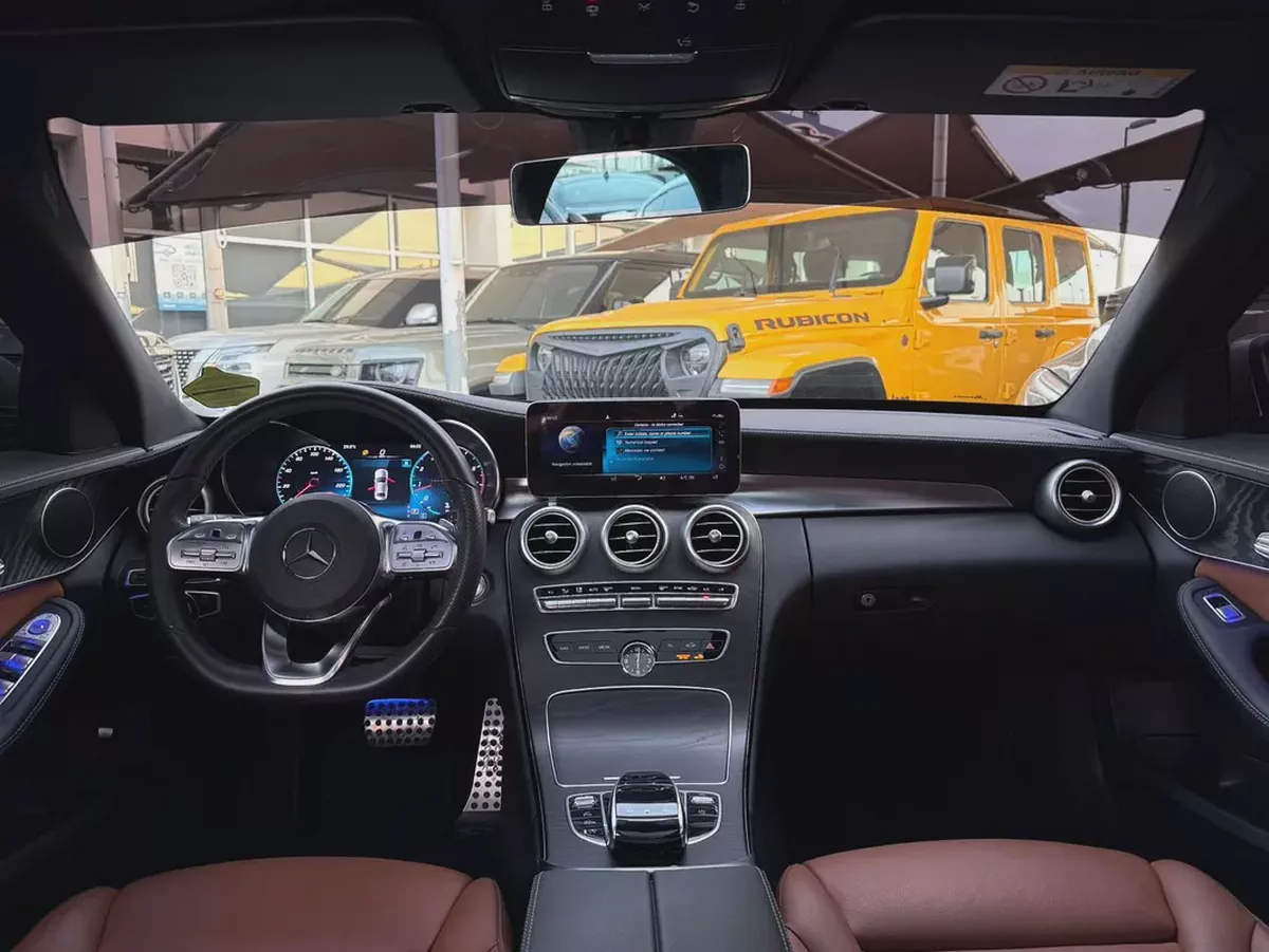 Mercedes C200 model 2021 gcc مرسيدس سي ٢٠٠ موديل ٢٠٢١ خليجي-16-16