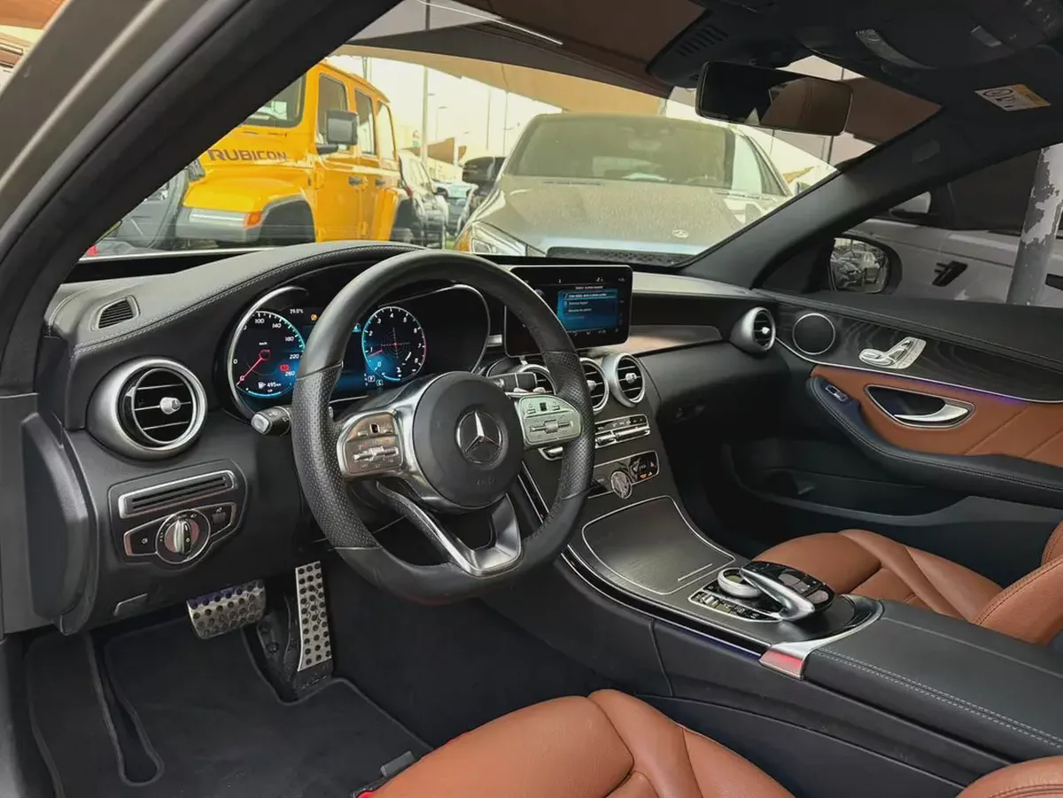 Mercedes C200 model 2021 gcc مرسيدس سي ٢٠٠ موديل ٢٠٢١ خليجي-6-6