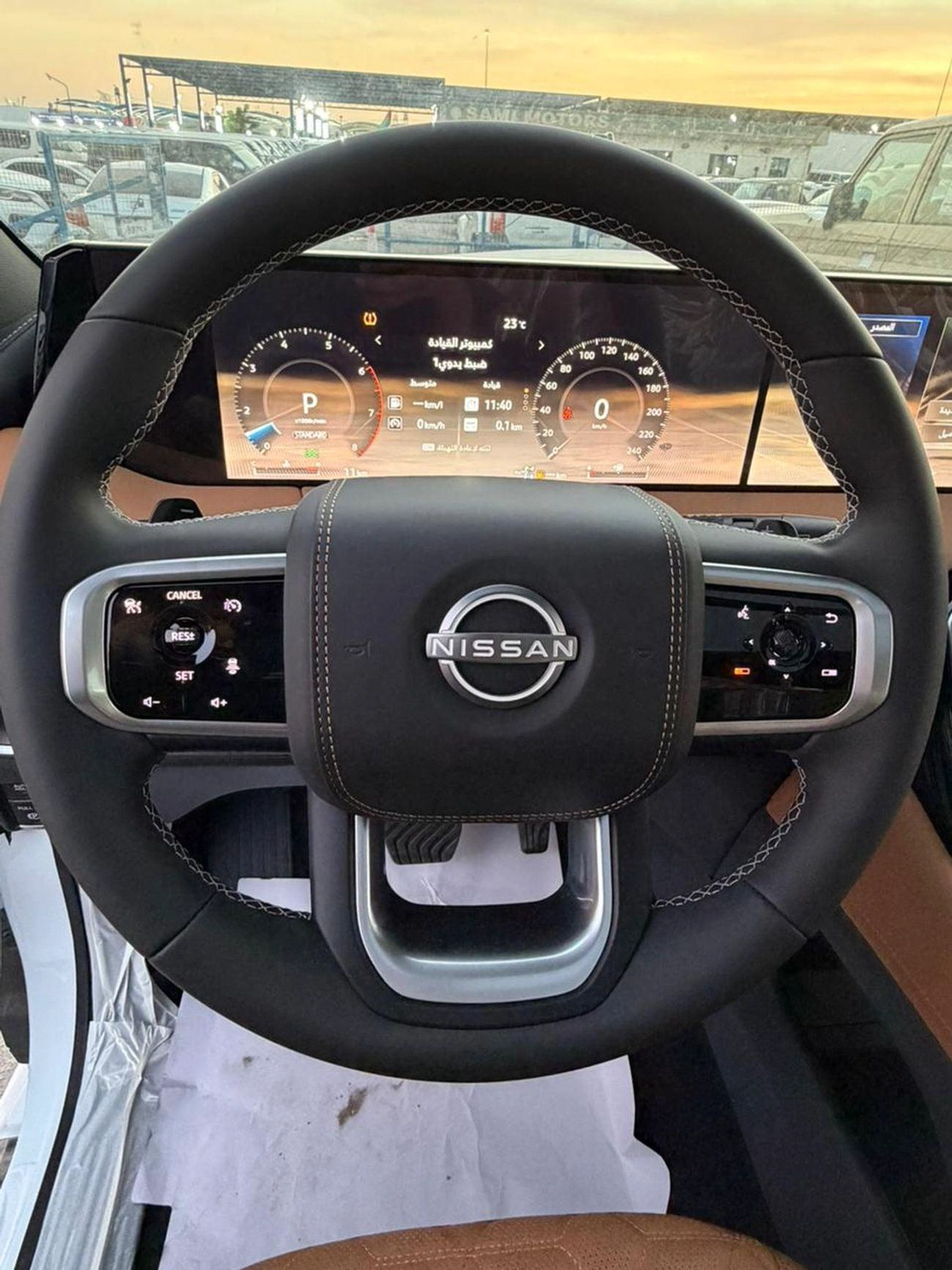 Nissan Patrol PATROL PLATNUM LE FULL OPTION TWIN TURBO  ROOF BLACK 2026-11-0