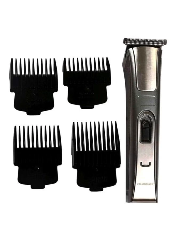 Olsenmark Rechargeable Hair Trimmer Black/Silver
