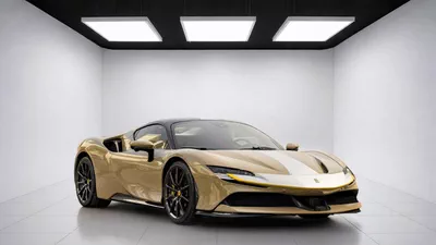 Ferrari SF90 SPIDER FERRARI SF90 SPIDER (BEIGE WRAPPED) | 2-YEAR WARRANTY + SERVICE AVAILABLE | IN-HOUSE FINANCING-0