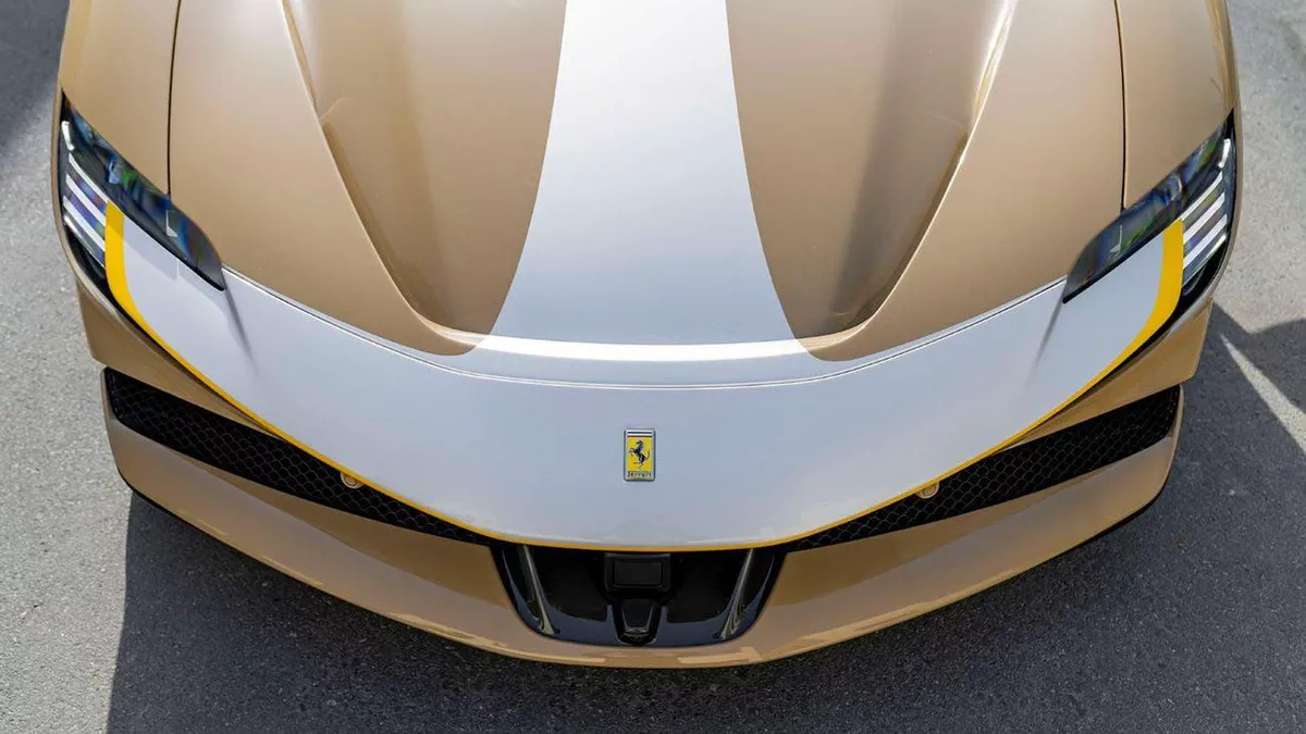 Ferrari SF90 SPIDER FERRARI SF90 SPIDER (BEIGE WRAPPED) | 2-YEAR WARRANTY + SERVICE AVAILABLE | IN-HOUSE FINANCING-11-0