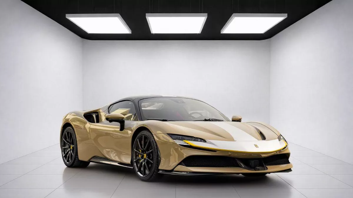 Ferrari SF90 SPIDER FERRARI SF90 SPIDER (BEIGE WRAPPED) | 2-YEAR WARRANTY + SERVICE AVAILABLE | IN-HOUSE FINANCING