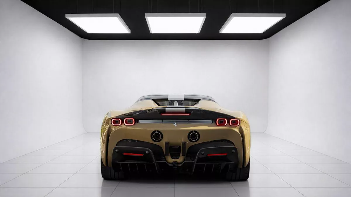 Ferrari SF90 SPIDER FERRARI SF90 SPIDER (BEIGE WRAPPED) | 2-YEAR WARRANTY + SERVICE AVAILABLE | IN-HOUSE FINANCING-8-0