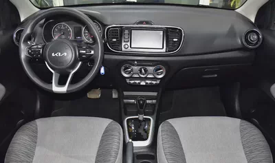 AED 545 EMi at 0% DP | KIA Pegas ( 2022 Model ) in Blue Color GCC Specs-10