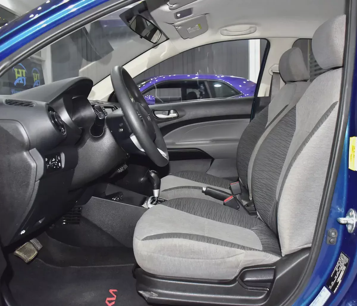 AED 545 EMi at 0% DP | KIA Pegas ( 2022 Model ) in Blue Color GCC Specs-9-9