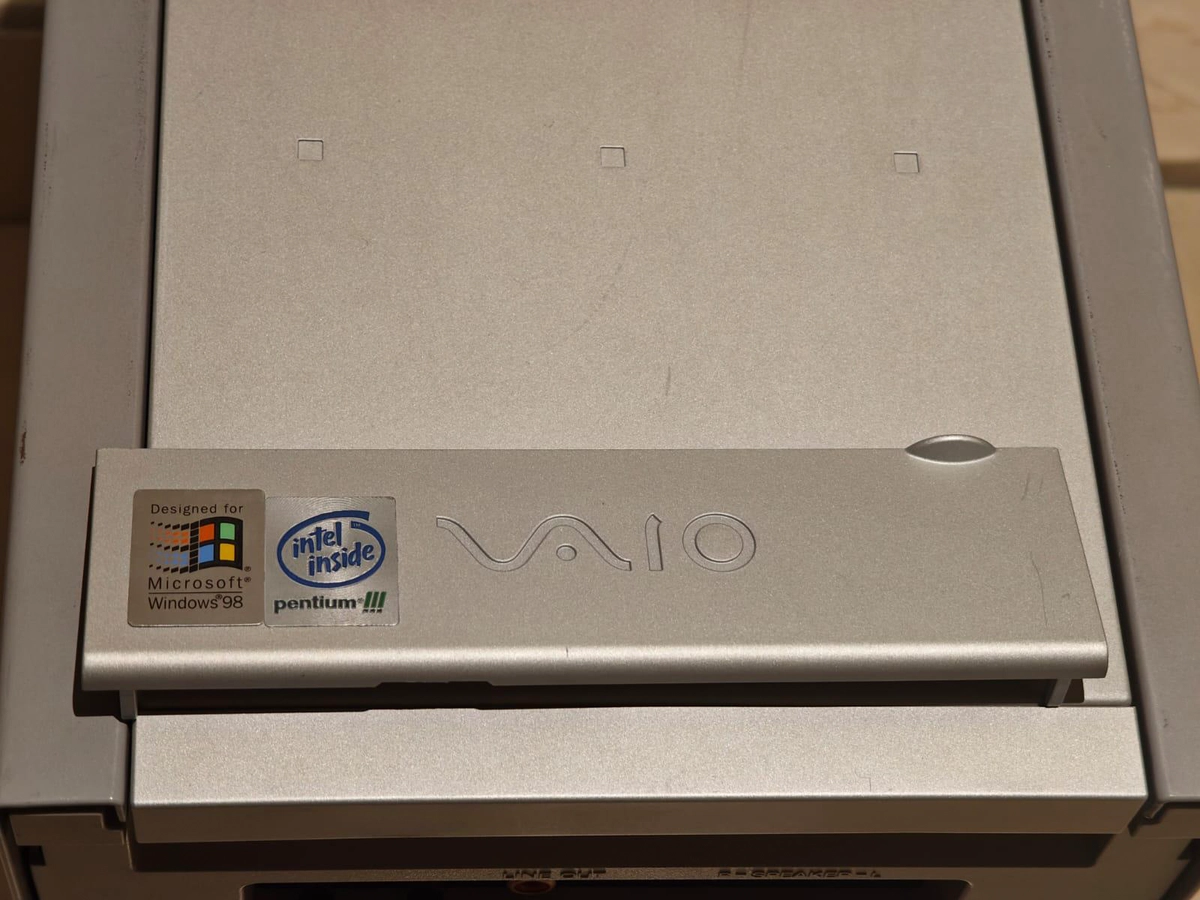 Extremely Rare Sony VAIO PCV-MX1 Multimedia PC with MiniDisc – Vintage Japanese Computer-8-8