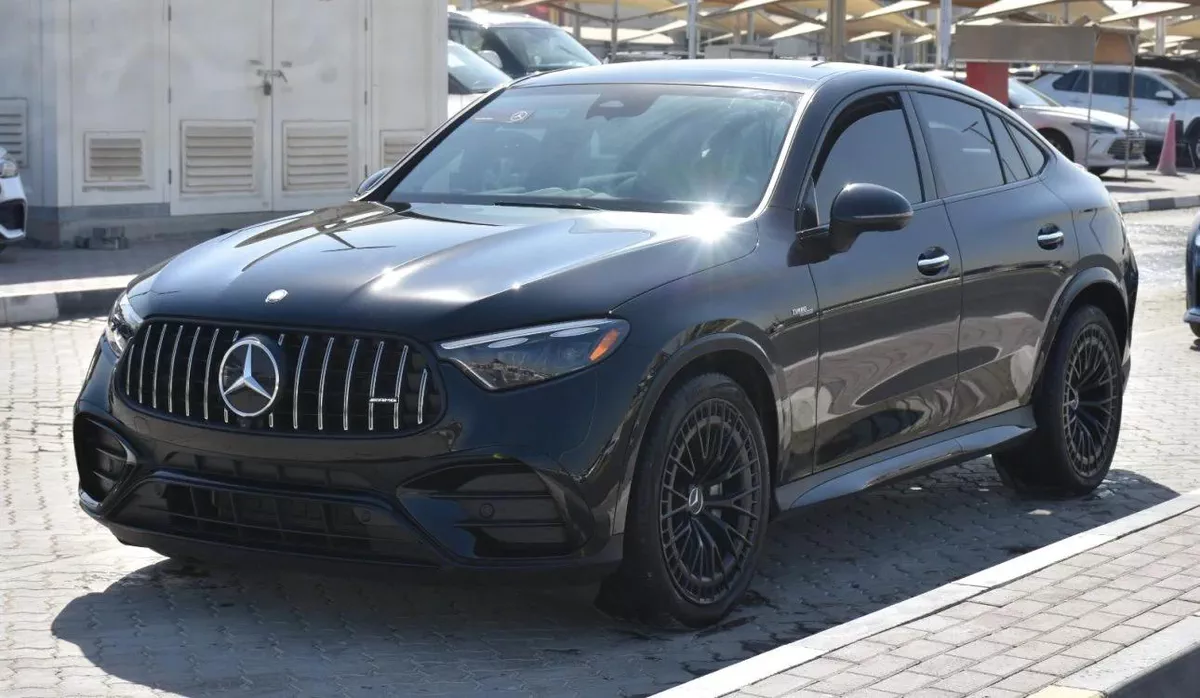 MERCEDES BENZ AMG GLC43 COUPE 2024 | BLACK