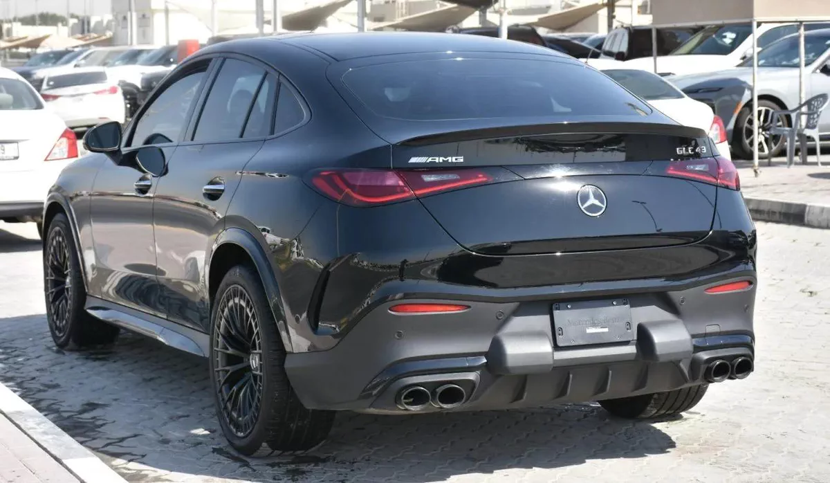 MERCEDES BENZ AMG GLC43 COUPE 2024 | BLACK-4-4