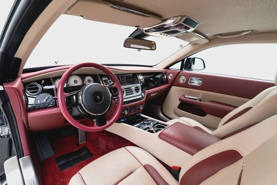 2019 ROLLS ROYCE WRAITH. GCC. BESPOKE AUDIO. 4 BUTTONS. STARLIGHT.-13