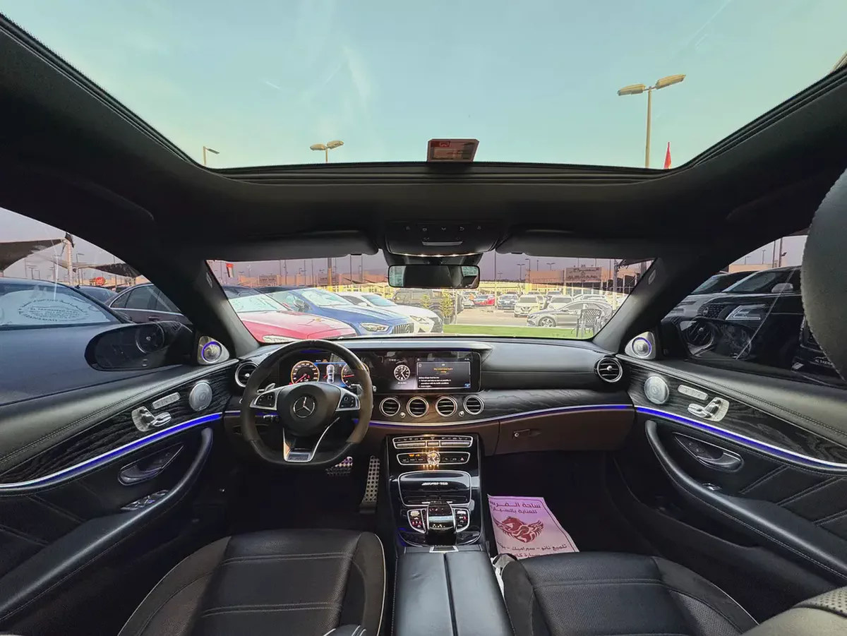 Mercedes E63 s AMG Gcc specs the highest option NO1-10-10