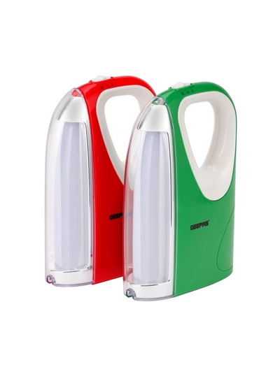 GEEPAS 2 In 1 Rechargeable Emergency Lantern with Energy Efficient Design Extended Battery Life 60 Pieces SMD LEDs and Long Hours Working-0