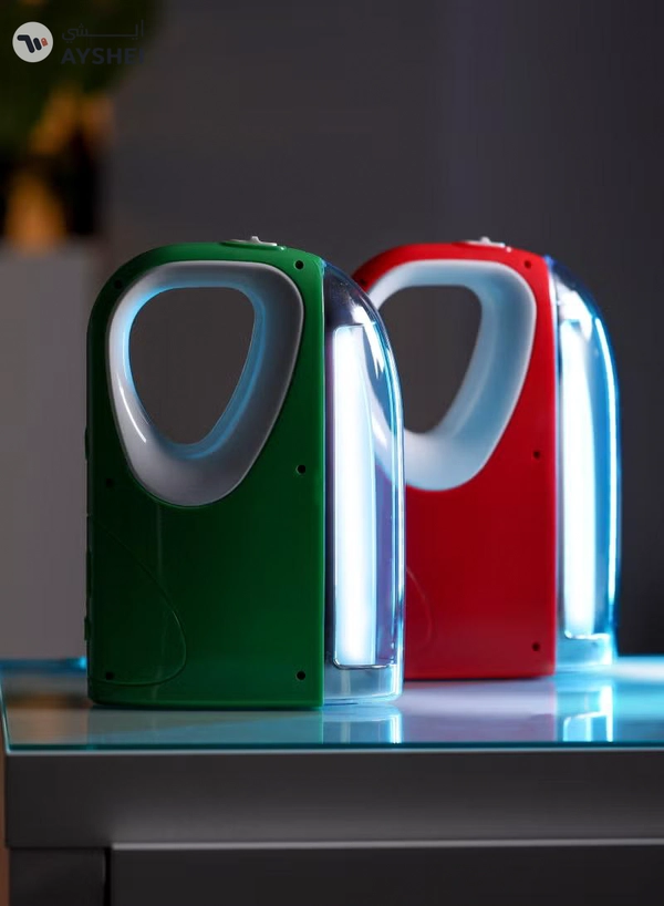 GEEPAS 2 In 1 Rechargeable Emergency Lantern with Energy Efficient Design Extended Battery Life 60 Pieces SMD LEDs and Long Hours Working