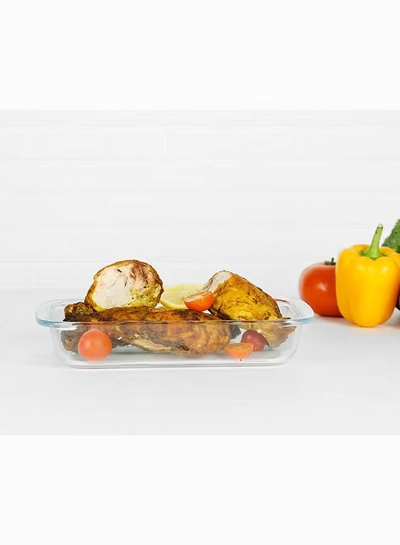 Delcasa 1800ml Rectangular Baking Dish, Borosilicate Glass Pan, DC2274-1