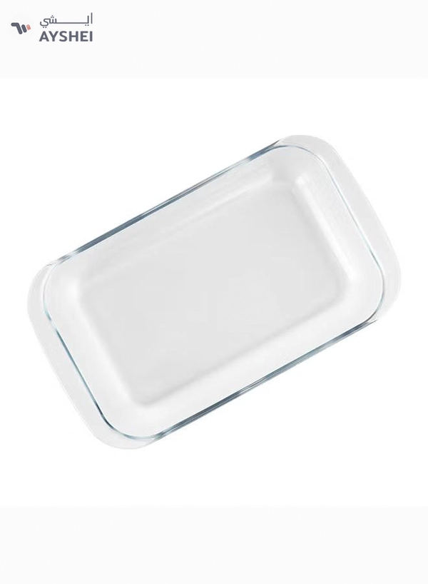Delcasa 1800ml Rectangular Baking Dish, Borosilicate Glass Pan, DC2274