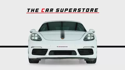 Porsche 718 Cayman-GCC-well maintained-Porsche Service history Available-2