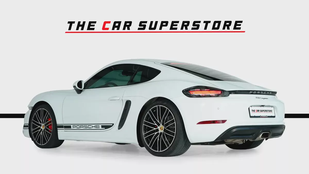 Porsche 718 Cayman-GCC-well maintained-Porsche Service history Available-5-5