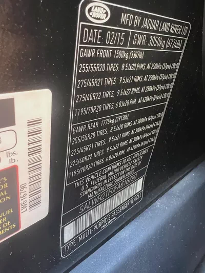 Land Rover Range Rover Sport HSE Supercharged 2015 - American Specs-10