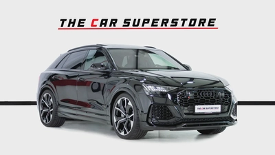 Audi RSQ8-Black On Black-Al Nabooda Warranty andService Contract-Special Order-Carbon Ceramic Brakes-1