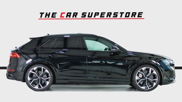 Audi RSQ8-Black On Black-Al Nabooda Warranty andService Contract-Special Order-Carbon Ceramic Brakes