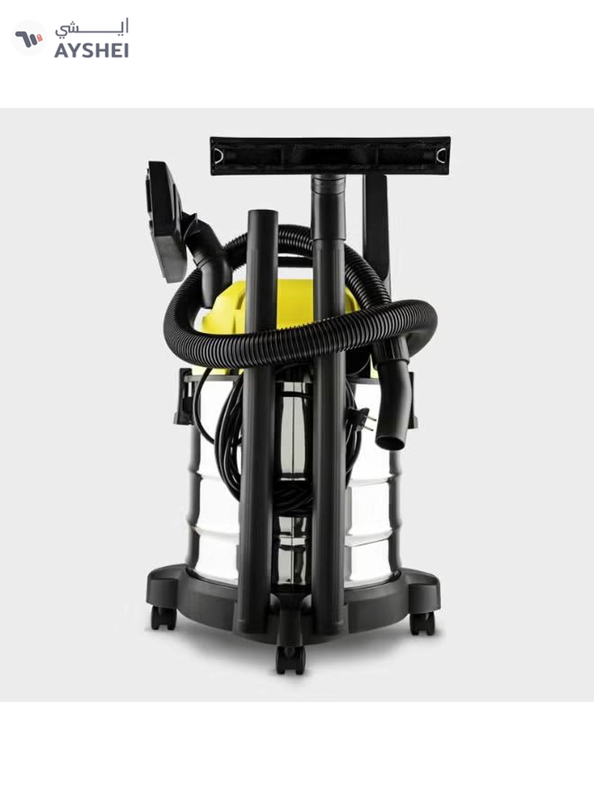 KARCHER WD 1 s Classic Wet And Dry Vacuum Cleaner, 18L Stainless Steel Tank, 1300W, Blower Function 200 W 10983240-5-5