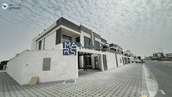 Luxurious 5 bedrooms villa with driver room available for rent in Hoshi Sharjah 