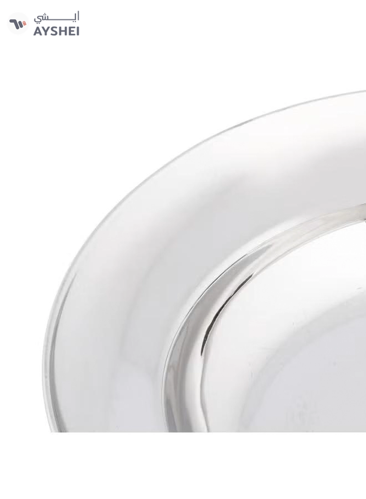 DELCASA Double Deep Soup Plate Steel Serving Plate DC2127 Dishwasher Safe-2-2