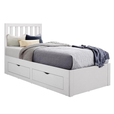 Cairo Bed, Single with storage, 90/120-0