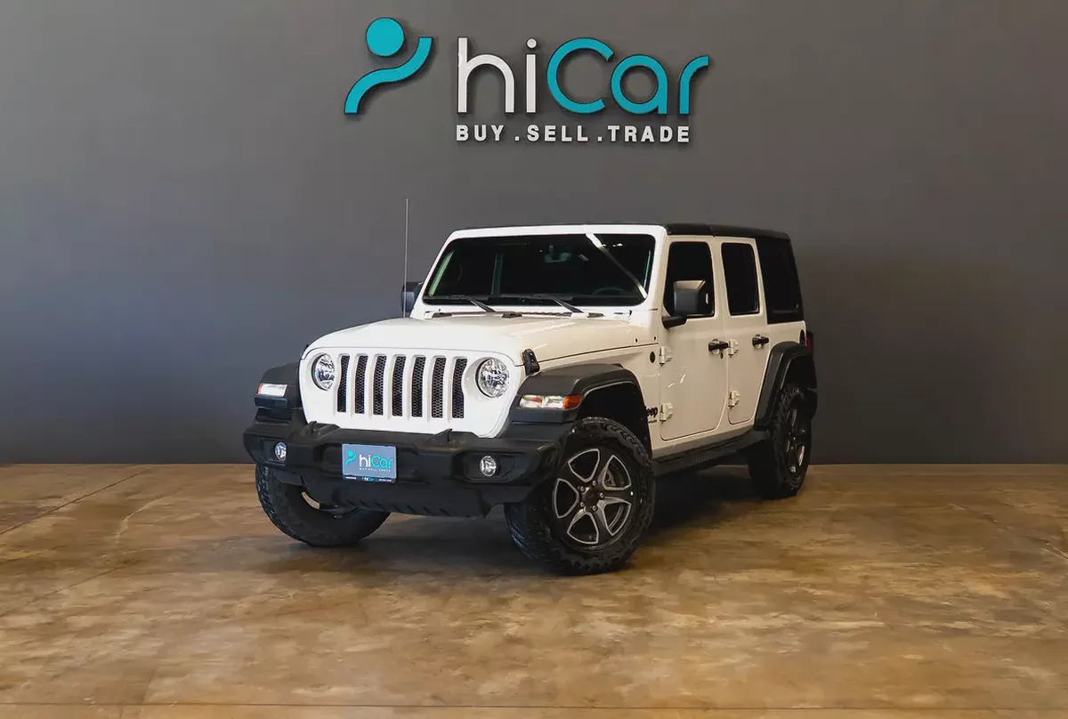 AED 2,490 P.M • 0% Downpayment • Jeep Wrangler Sport Unlimited • 1 Year Warranty