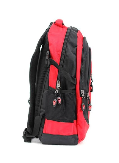 PARAJOHN Nylon Backpack 24-Inch Red-1