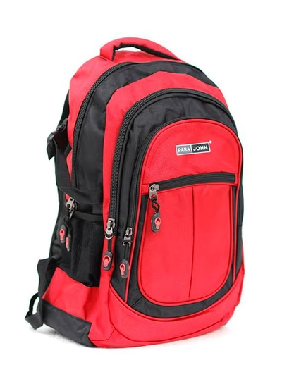 PARAJOHN Nylon Backpack 24-Inch Red-2