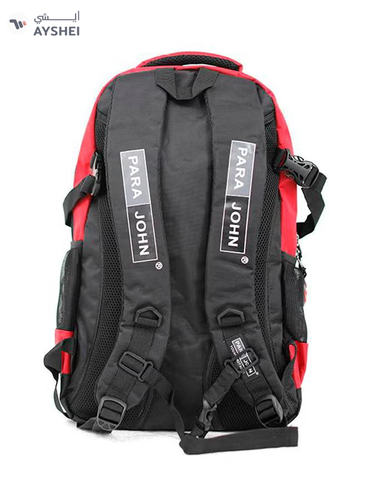 PARAJOHN Nylon Backpack 24-Inch Red-3-3