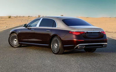 2022 Mercedes-Benz S600 Maybach Brown Sedan-3