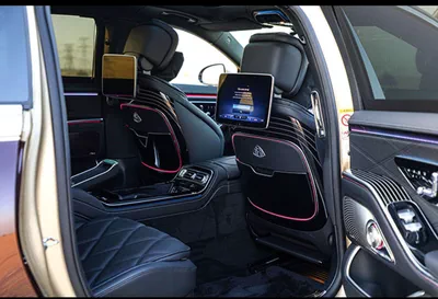 2022 Mercedes-Benz S600 Maybach Brown Sedan-1
