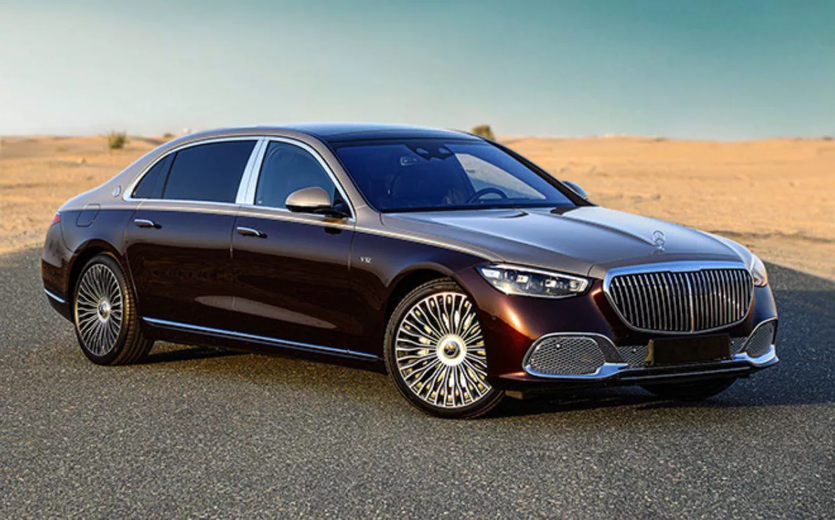 2022 Mercedes-Benz S600 Maybach Brown Sedan