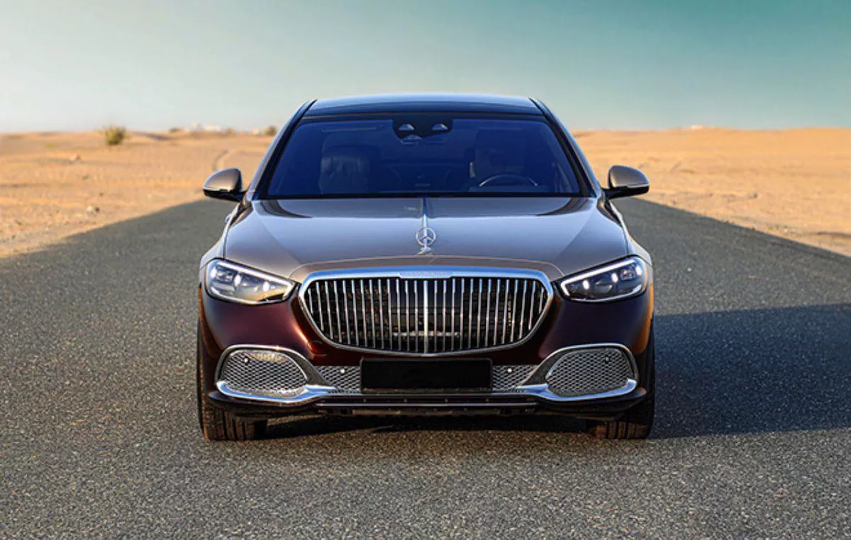 2022 Mercedes-Benz S600 Maybach Brown Sedan-4-4