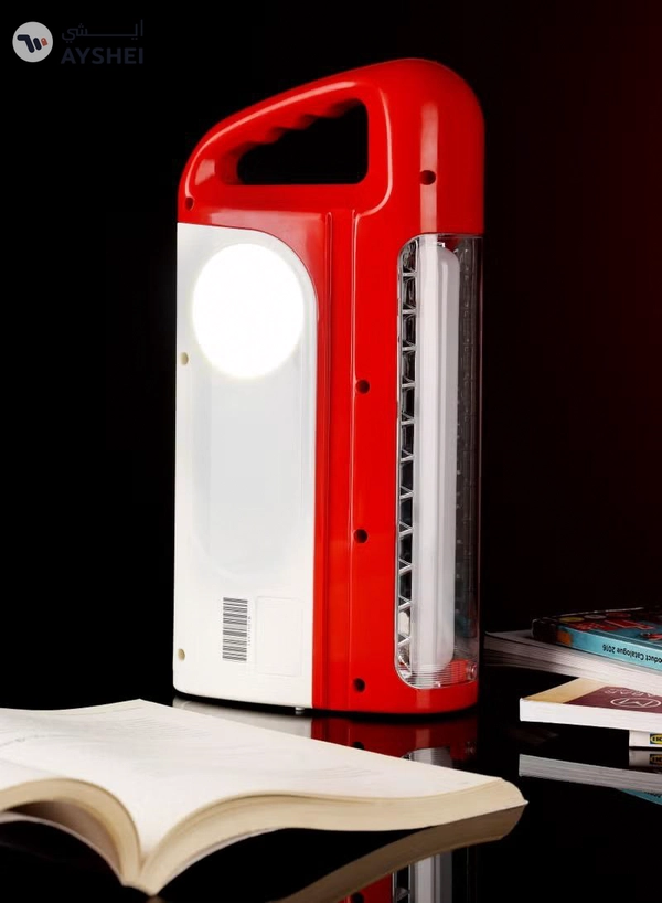 KRYPTON Rechargeable 3 Side Emergency Lantern, 2 Side Lamp, KNE5175