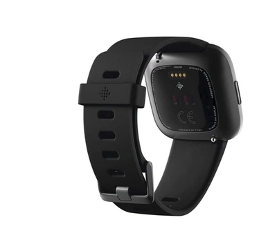 Fitbit Versa 2 (NFC) Smartwatch Black/Carbon Aluminum-2
