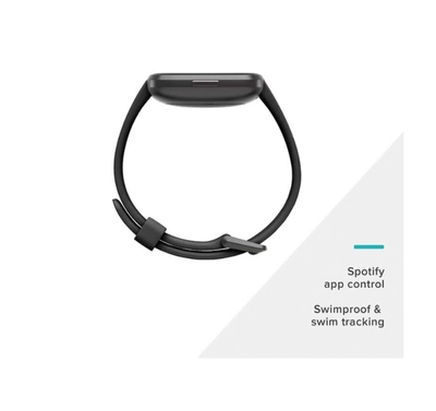 Fitbit Versa 2 (NFC) Smartwatch Black/Carbon Aluminum-3