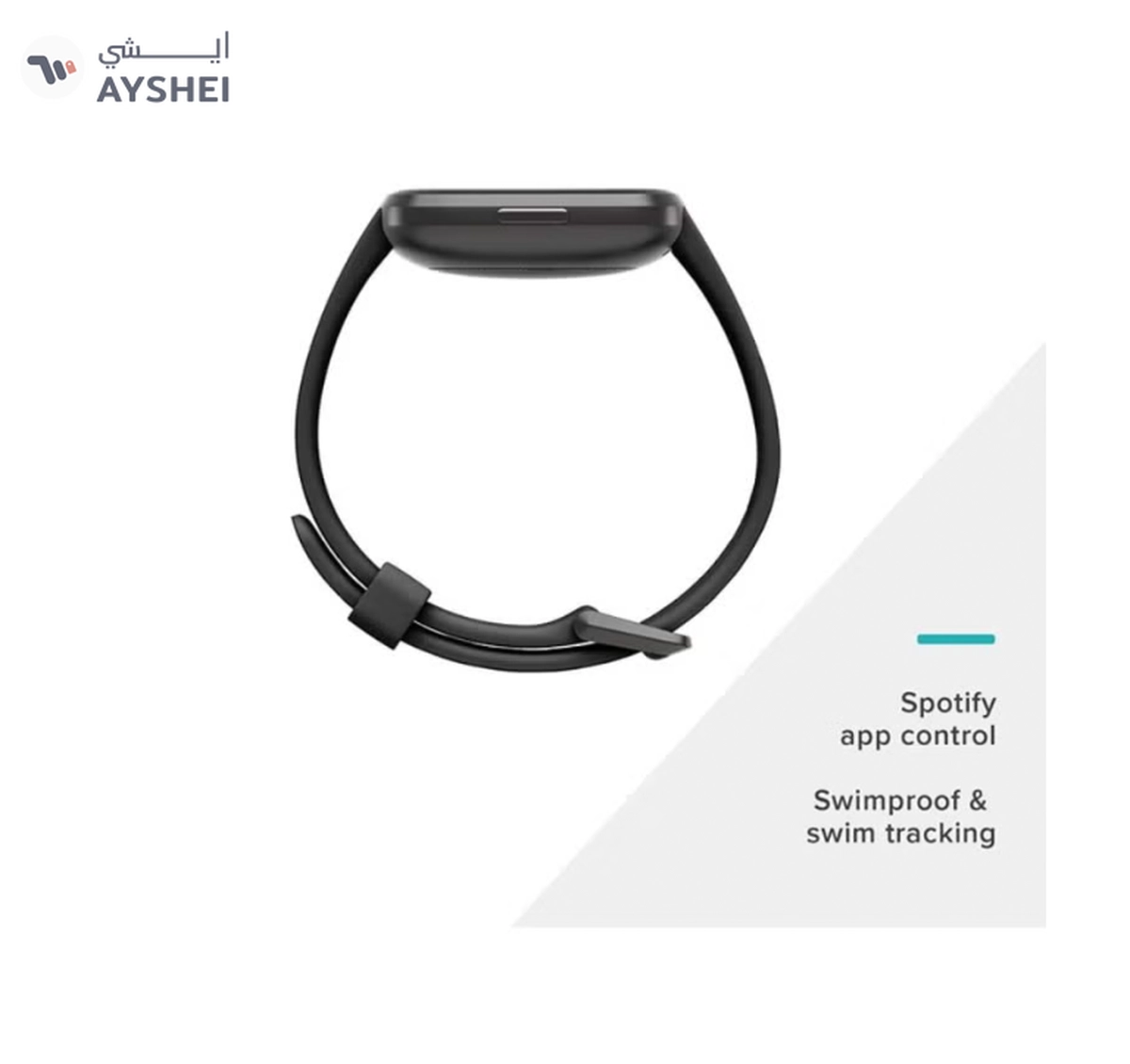 Fitbit Versa 2 (NFC) Smartwatch Black/Carbon Aluminum-3-3