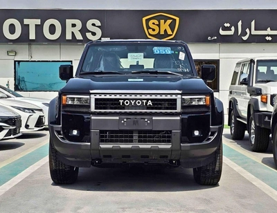 Toyota Prado VXR ALL ROUNDER | MID OPTION | 2.4L PETROL V4 | LETHAER WITH DRIVER PWR SEAT | COOL BOX (CODE#PPARS)-1