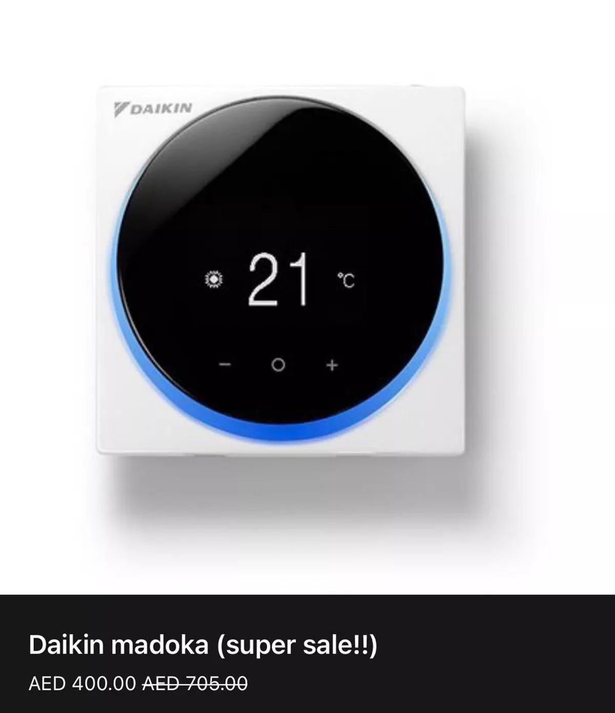 Daikin Madoka Smart Thermostat Genuine 