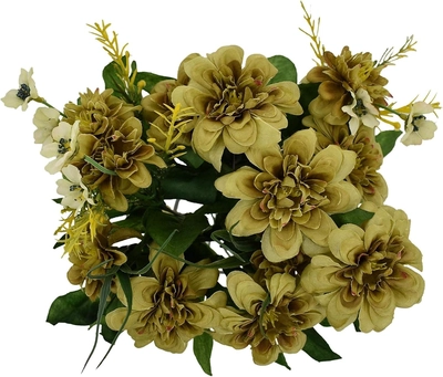 Yatai European Style Daisy Flowers Bouquet Artificial plants For Home Bridal Wedding Party Decoration-0