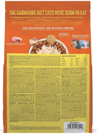 Schesir Born Carnivore Grain Free Oven Baked Dry Food [High-Protein] For Cat-2