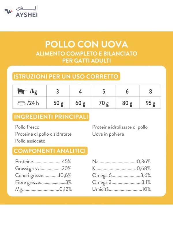 Schesir Born Carnivore Grain Free Oven Baked Dry Food [High-Protein] For Cat