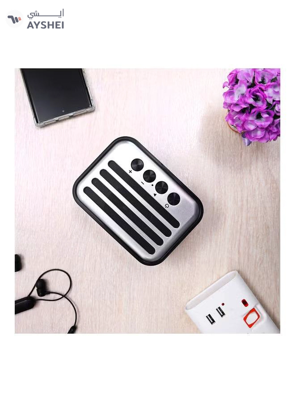 KRYPTON Rechargeable Portable Speaker KNMS5358 black-4-4