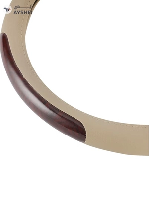 Epsilon Steering Wheel Cover- EPS1230 Size: L With Leather Touch for Improved Control and Grip