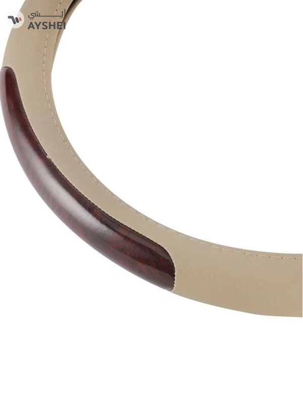 Epsilon Steering Wheel Cover- EPS1230 Size: L With Leather Touch for Improved Control and Grip