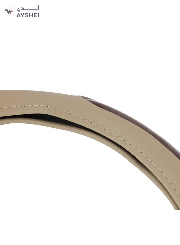 Epsilon Steering Wheel Cover- EPS1230 Size: L With Leather Touch for Improved Control and Grip